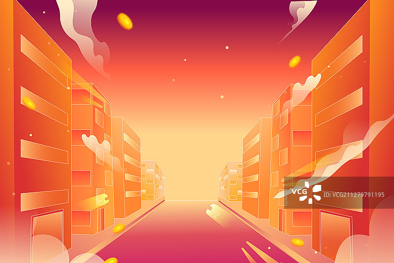 互联网金融送礼优惠活动购物节电商促销活动矢量插画图片素材