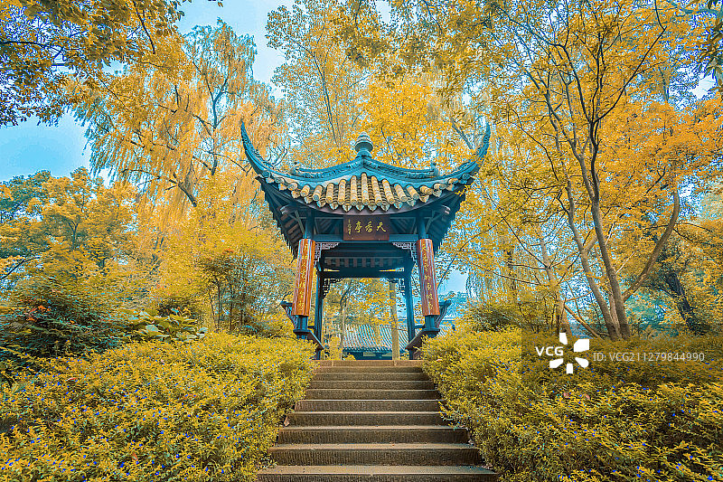 三苏祠博物馆天香亭图片素材