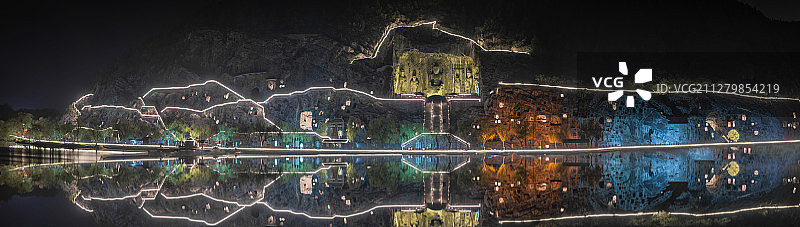 夜游龙门图片素材