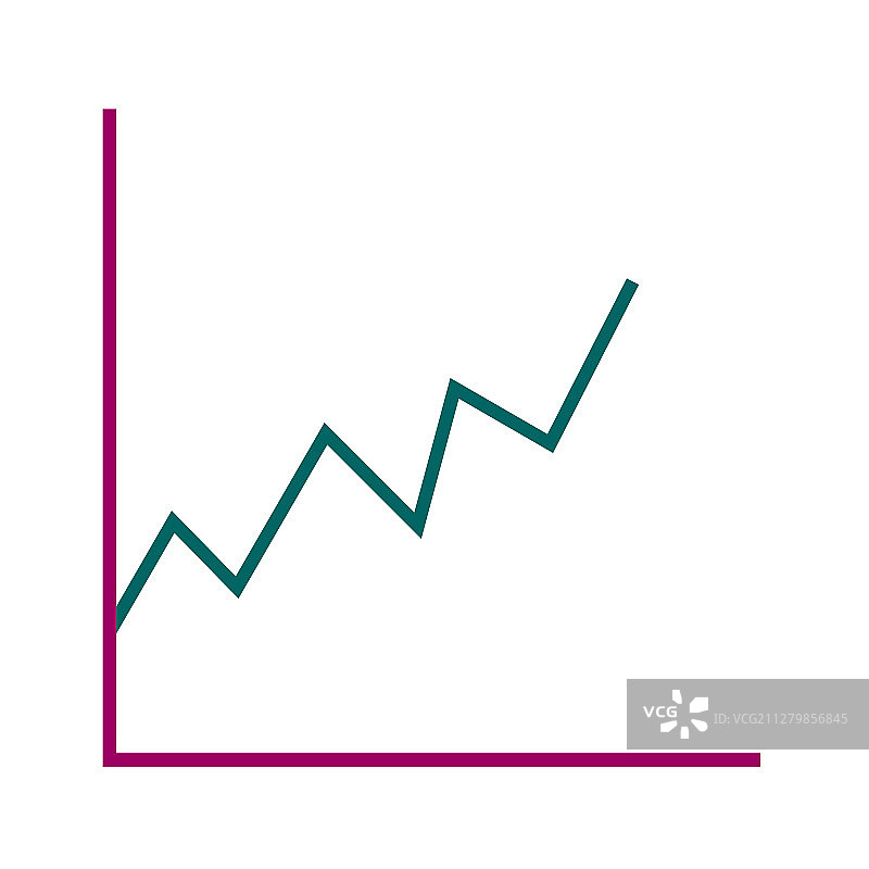 精美的图表线条图标图片素材