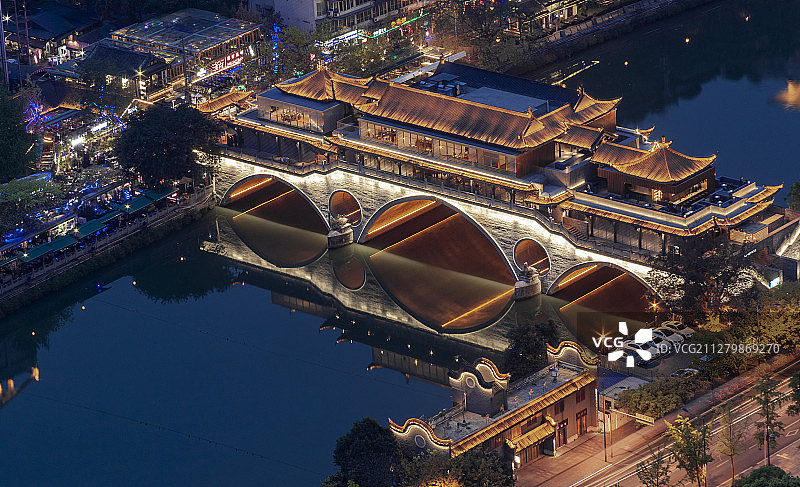 成都安顺廊桥图片素材