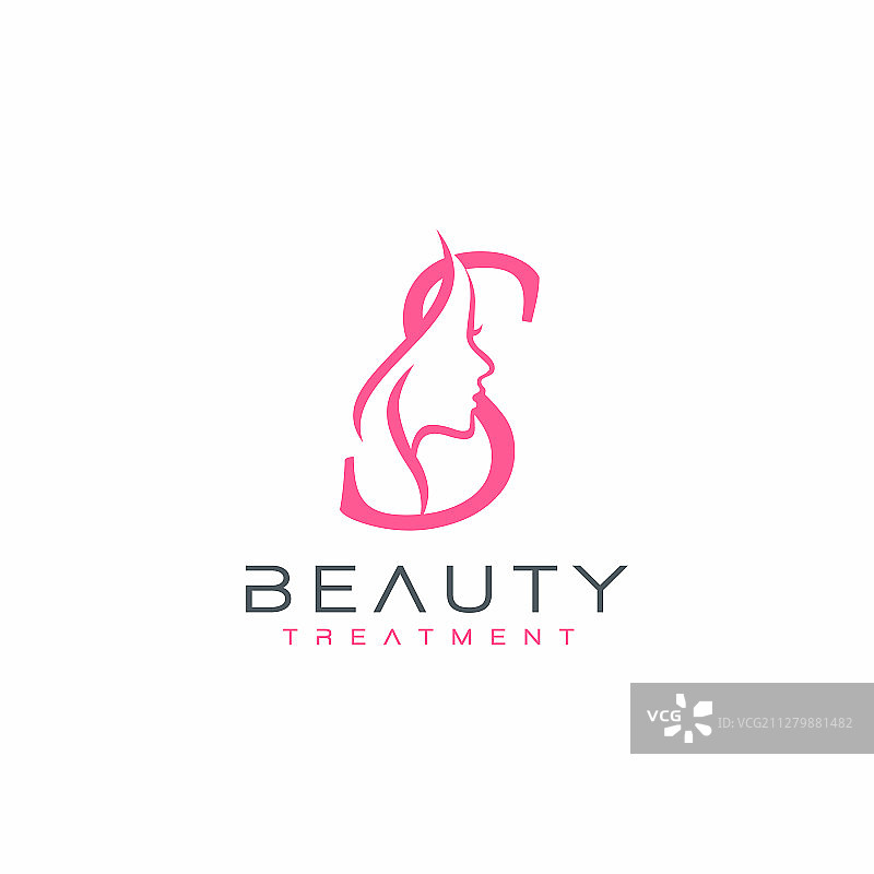 字母S美容标志图标设计图片素材