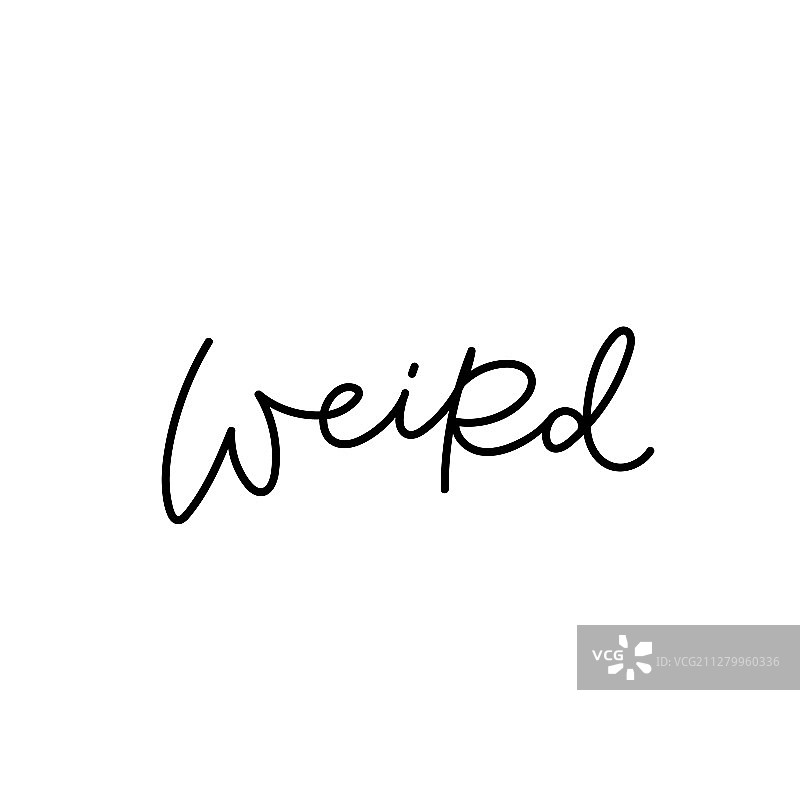 怪异的书法引言文字图片素材