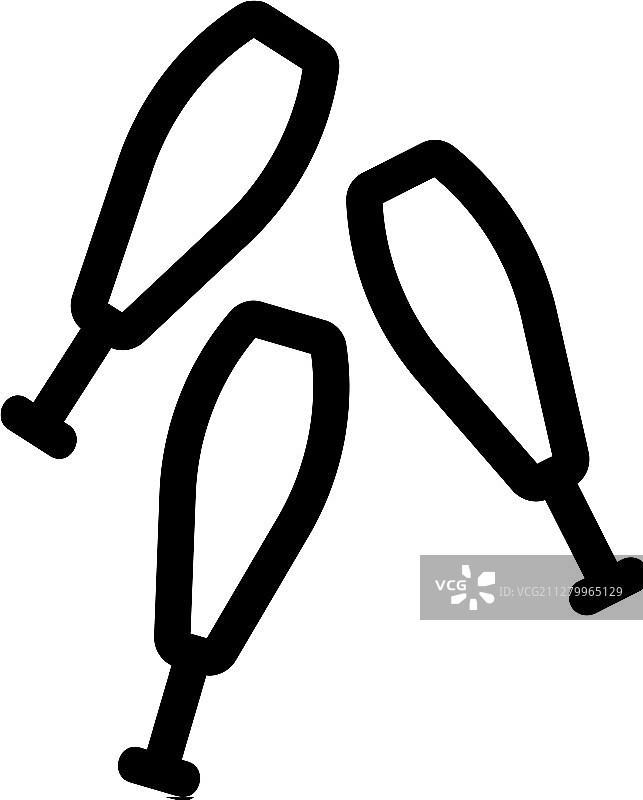 权杖杂耍图标图片素材