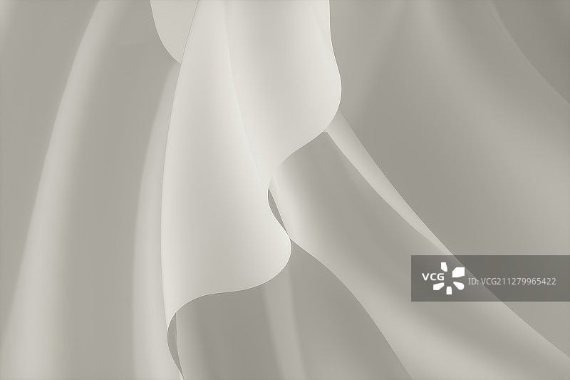 白色布料纹理背景 三维渲染图片素材