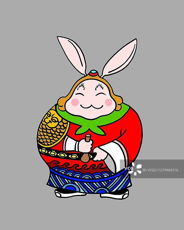 兔儿爷图片素材