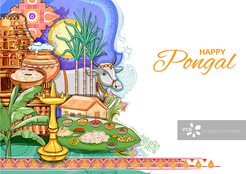 丰收节泰米尔节日图片素材