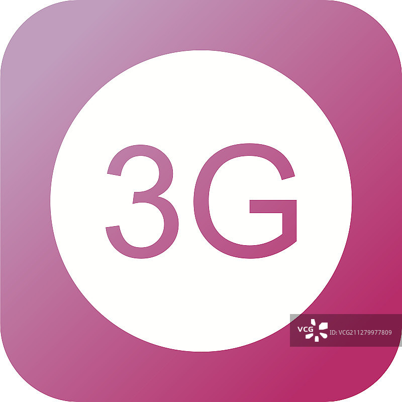 美丽的3G符号图标图片素材