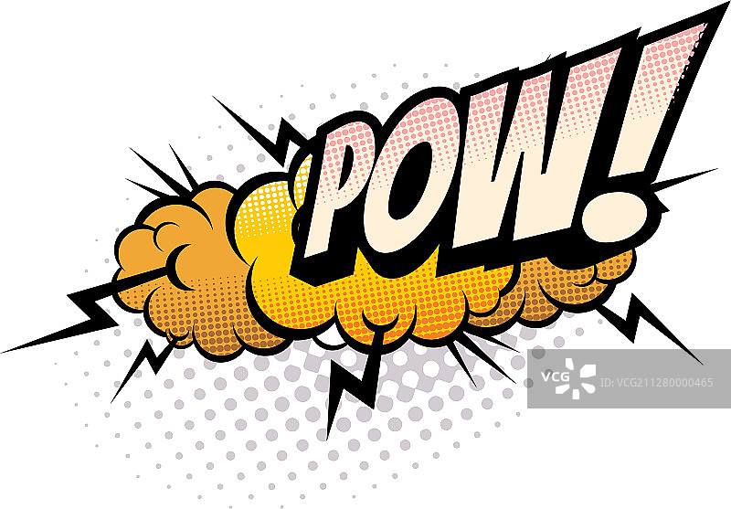 漫画书爆炸音效云图片素材