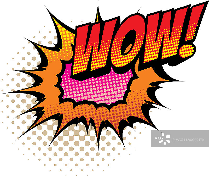 卡通漫画书音效爆炸气泡图片素材