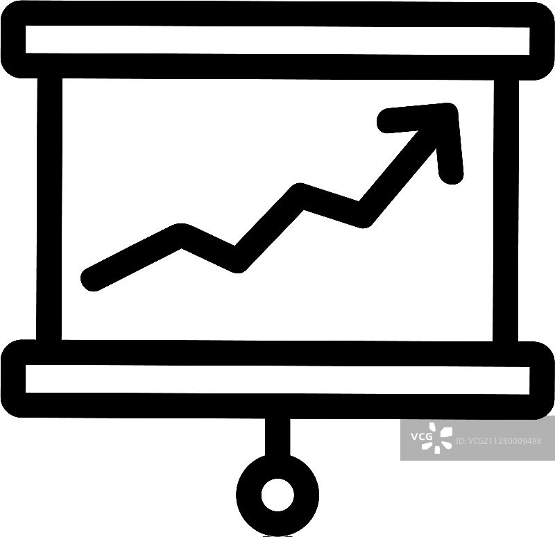 增长计划图标轮廓图片素材