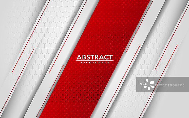 具有3D效果的现代抽象红白背景图片素材