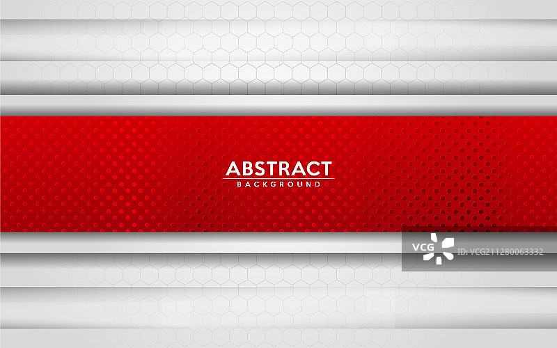 具有3D效果的现代抽象红白背景图片素材