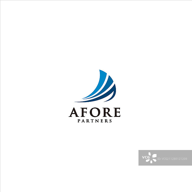 抽象风帆logo模板设计图片素材