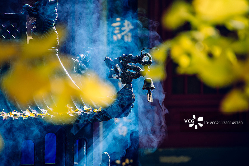 红螺寺香炉图片素材