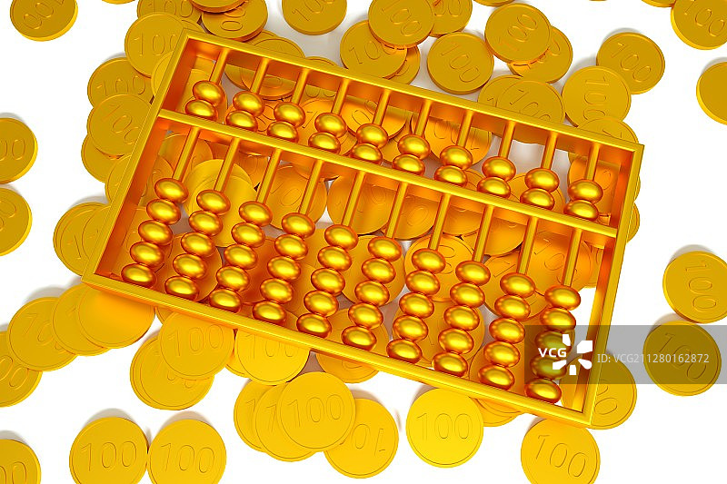 金算盘图片素材