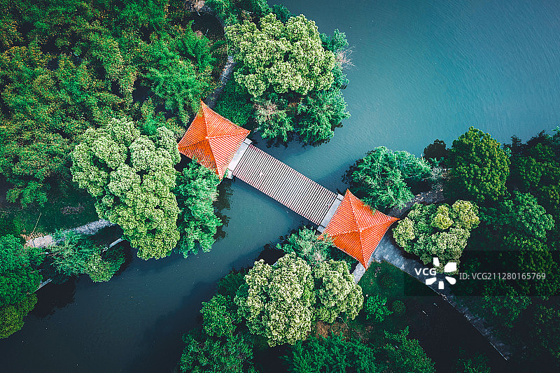 荆州沙市中山公园图片素材