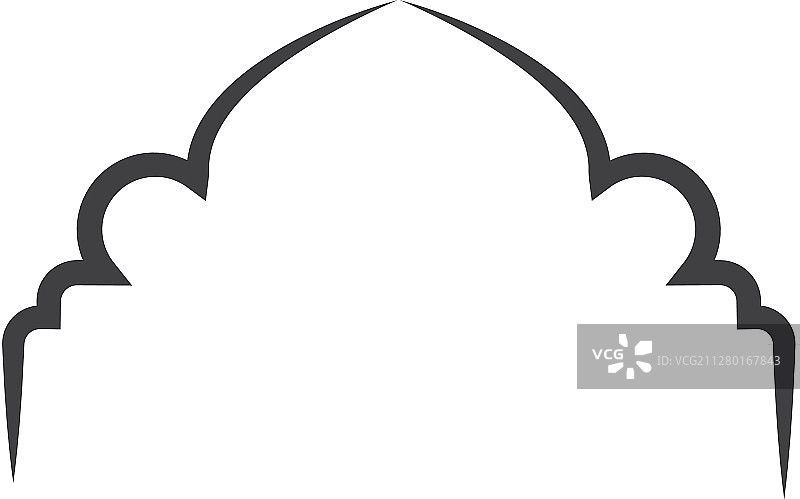 清真寺窗口图标图片素材