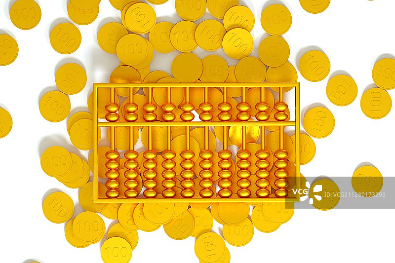 金算盘图片素材