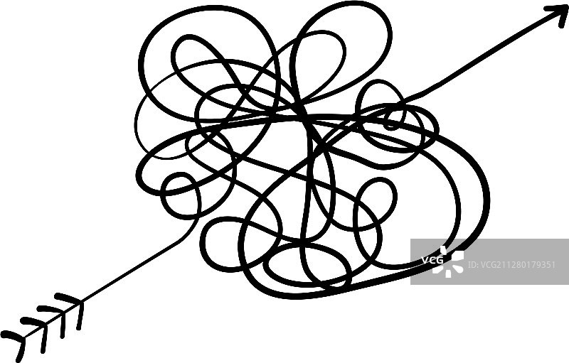 混乱的线条图片素材