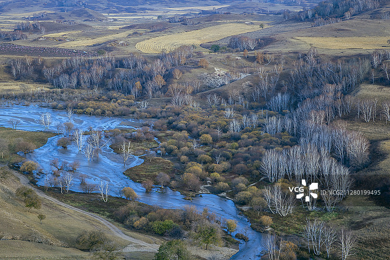 内蒙古坝上透风沟图片素材