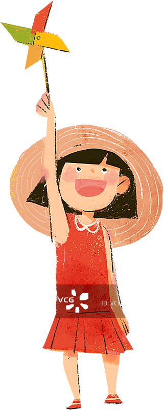 小女孩图片素材