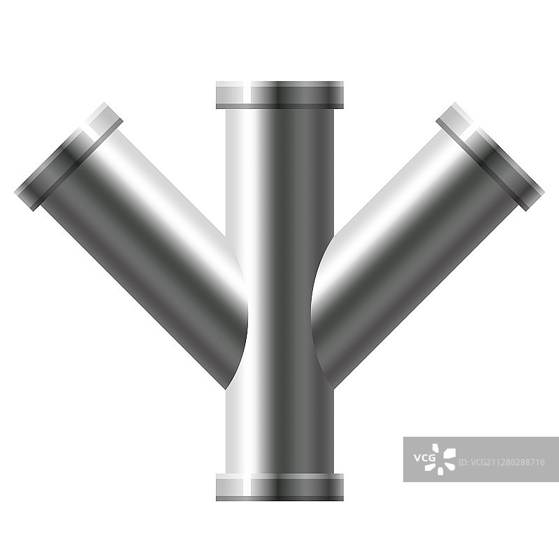 不锈钢金属管道配件图片素材