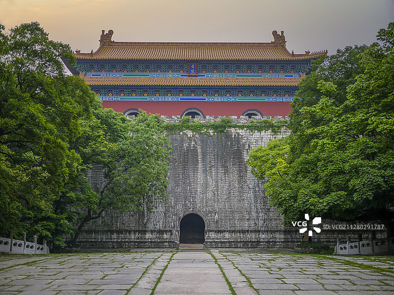 世界文化遗产——明孝陵图片素材