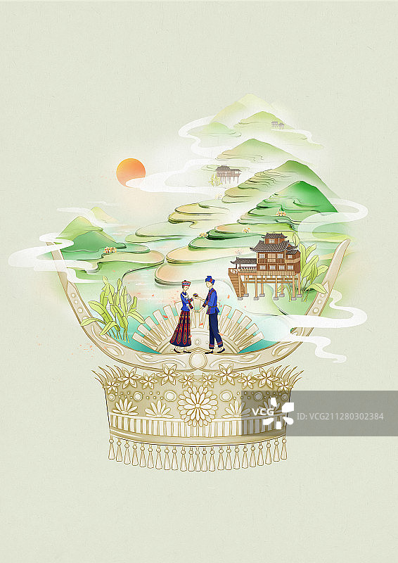 民族风微观场景图片素材