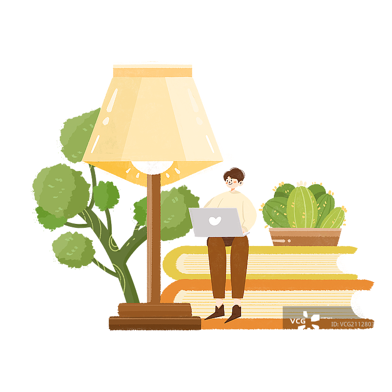 抱着电脑的男生图片素材