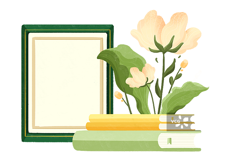 书籍相框图片素材