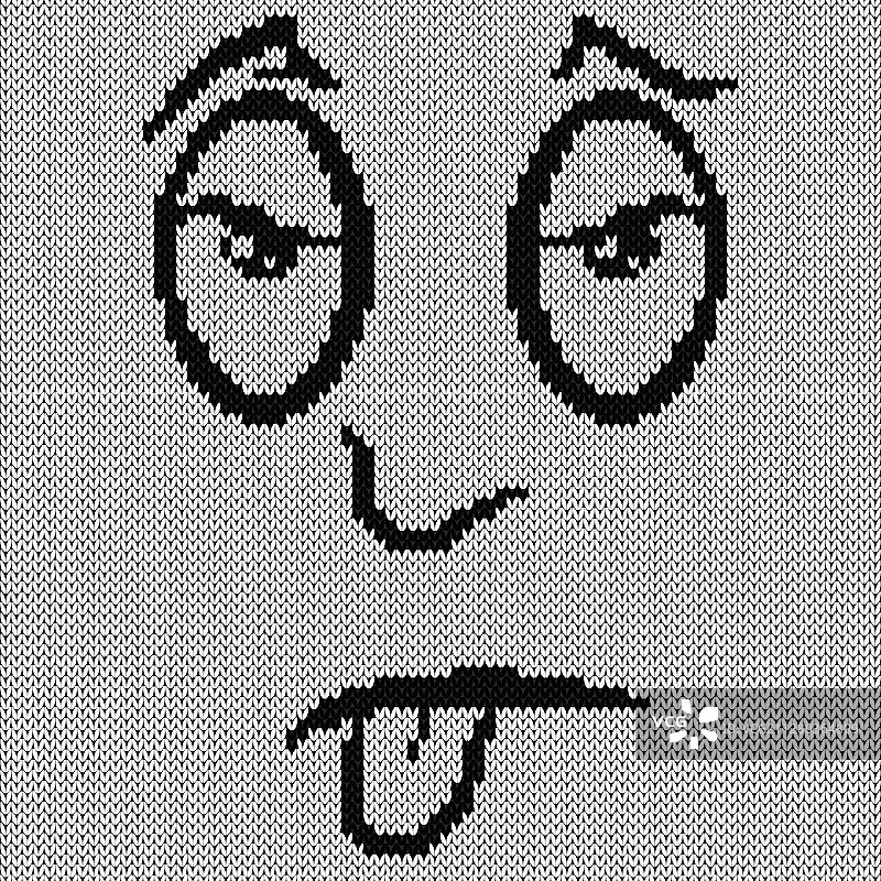 有趣和冷漠的鬼脸图片素材