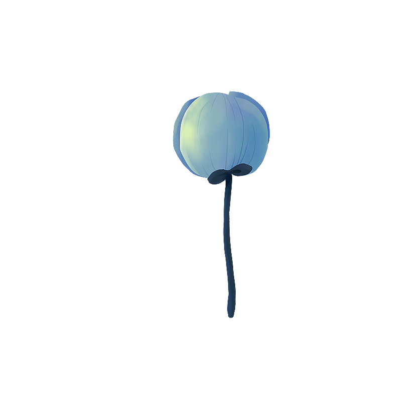 蓝色花朵图片素材