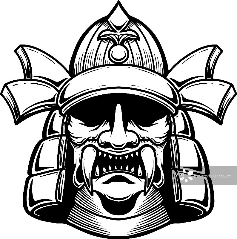 日本武士海报设计元素图片素材