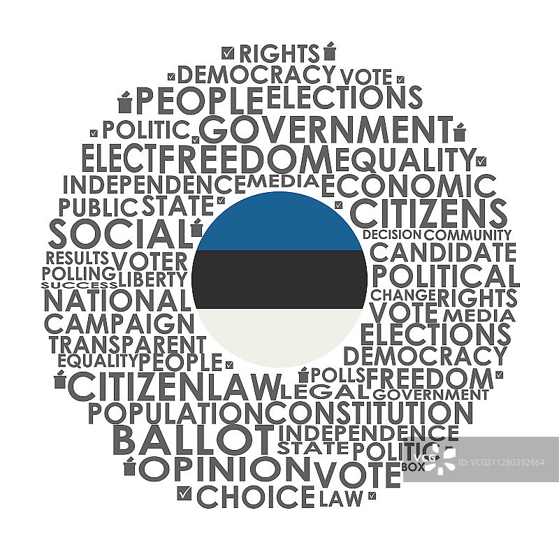 选举相关标签云图片素材