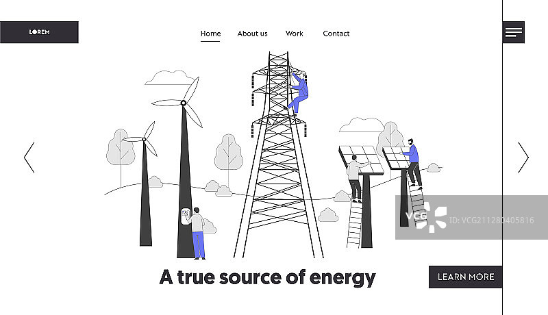 环境保护和生态保护网站图片素材