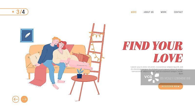 浪漫关系爱情业余时间网站图片素材