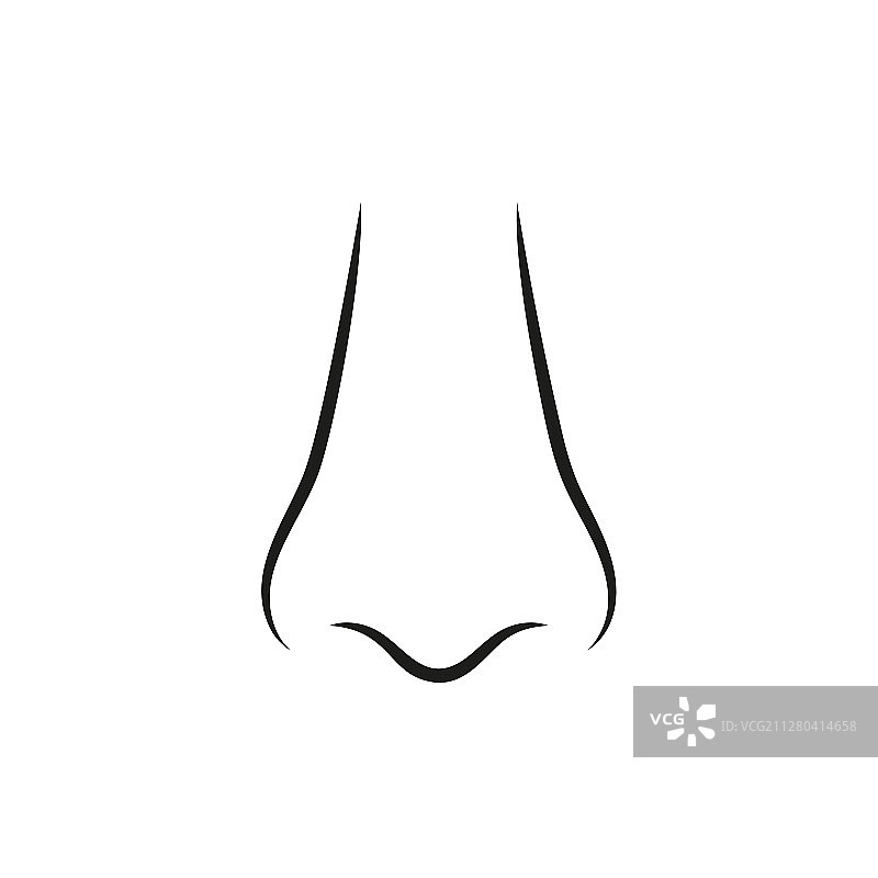 人鼻与鼻孔图片素材