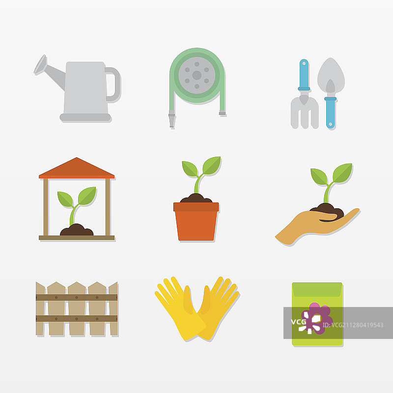 各种园艺素材图片素材