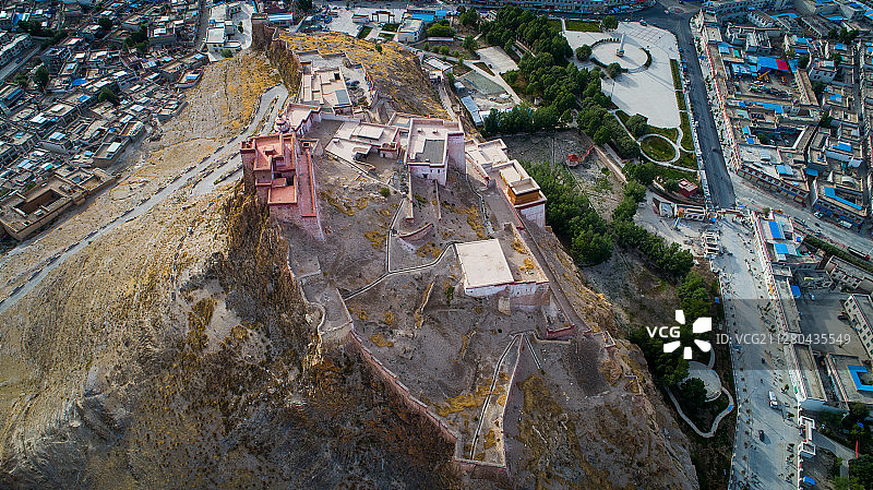 江孜古堡 Tibet图片素材