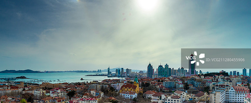 海滨城市图片素材