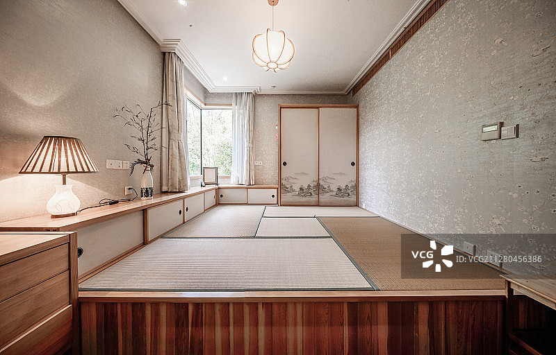 中式卧室图片素材
