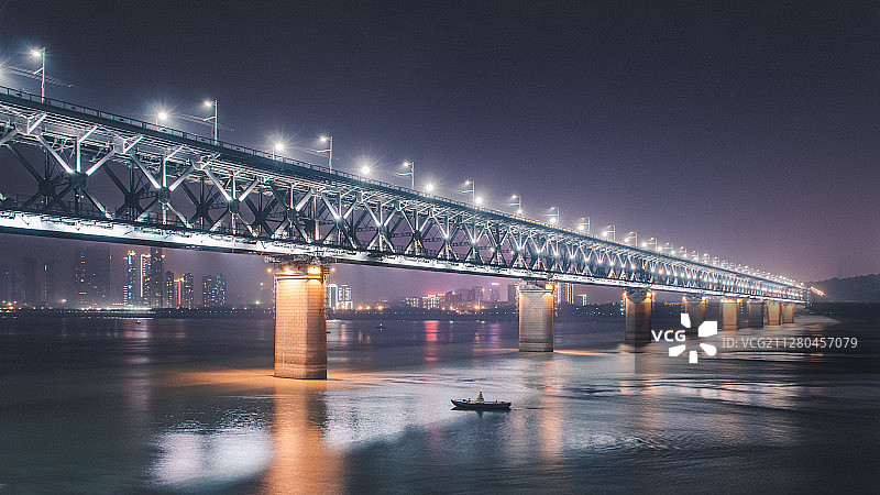 武汉长江大桥图片素材