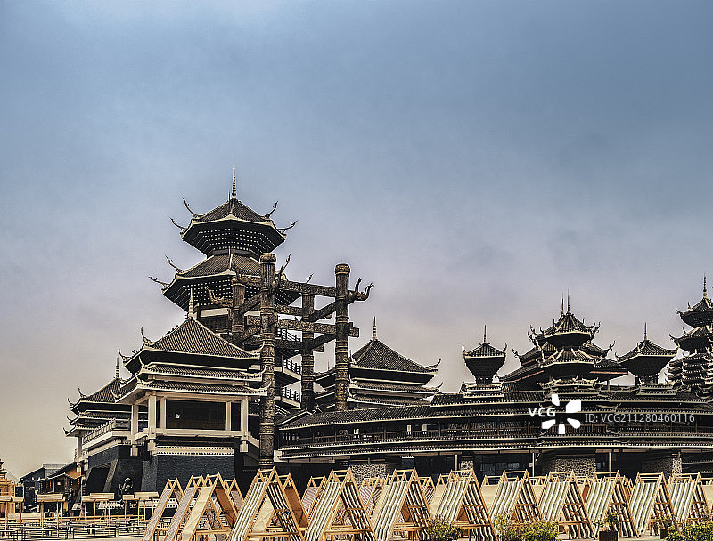 多彩贵州城图片素材