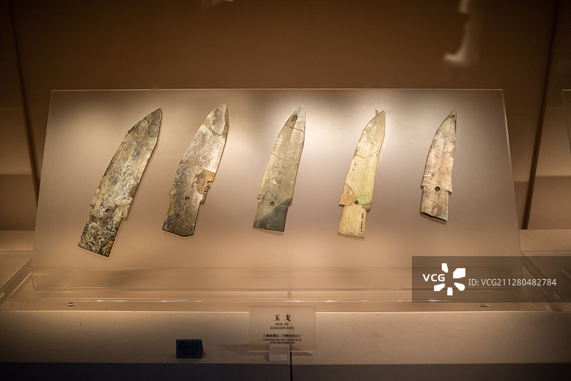 四川广汉三星堆博物馆影集图片素材