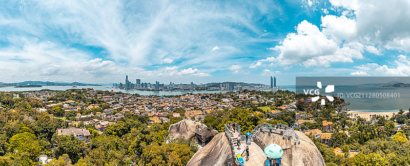 厦门鼓浪屿风景图片素材
