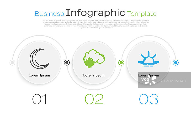 线条集：月亮星星雪云图片素材