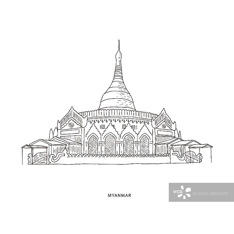 魅力缅甸之旅图片素材