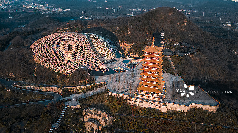 牛首山图片素材