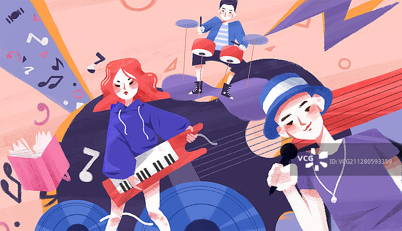 乐队图片素材